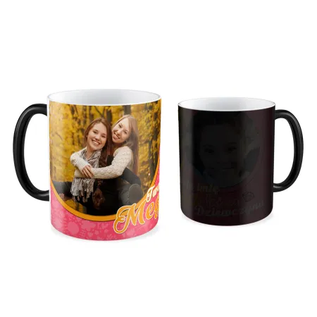 FOTO Kubek magiczny 330ml dla DZIEWCZYNY